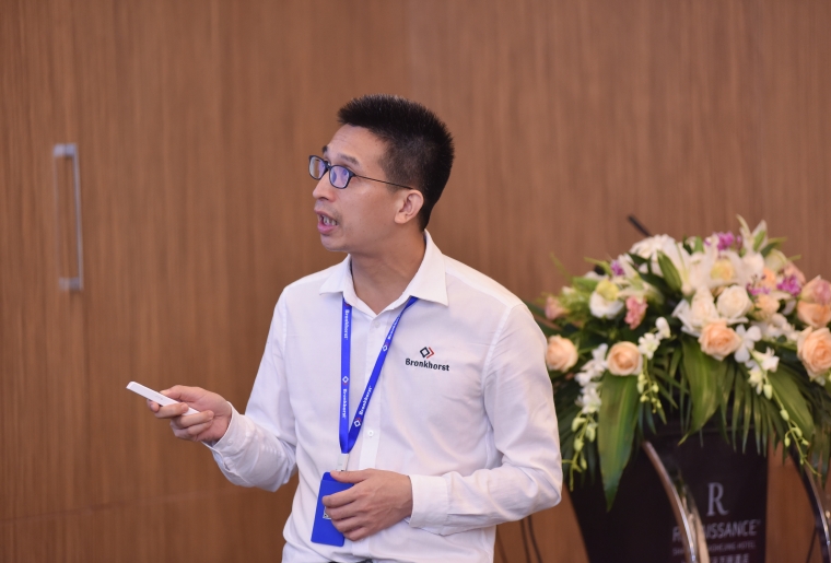 布瑯軻鍶特中國華東區(qū)銷售經(jīng)理徐亮亮先生